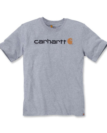 Carhartt Logo graphic t-shirt heather gray
