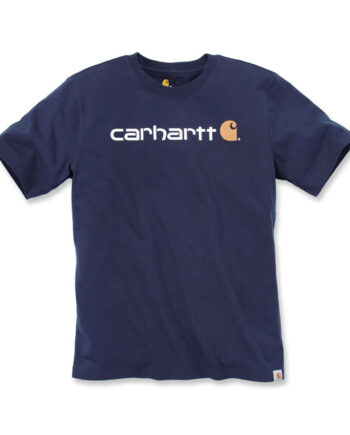Carhartt Logo graphic t-shirt navy