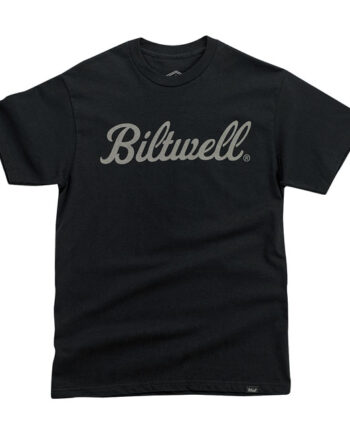 Biltwell Script Grey T-shirt black