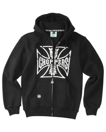 WCC OG logo zip hoodie black