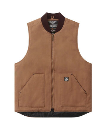 WCC Heavy Duty Work vest frontier brown